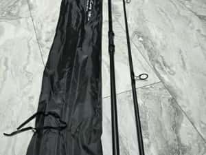 SET 4 Lansete 3,90metri PRO FL Strong Carp 3.5lbs 2segmente + 4 Mulinete EastShark S CARP 8000 6+1RULMENTI NEW 2026 — miniatura 8