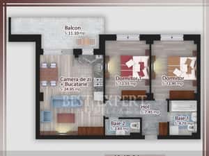 3 Camere Direct Dezvoltator -Incalzire Pardoseala/500 mt STB — miniatura 4