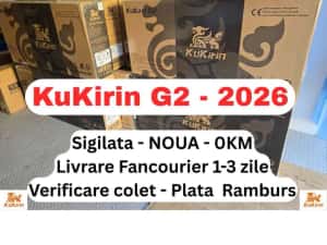 Sigilata - G2 2026 Kukirin‼️editia 2026‼️ 55 Km/h, Motor 800W‼️Noua‼️In cutie cu toate accesoriile, Neatinsa, Sigilata — miniatura 9