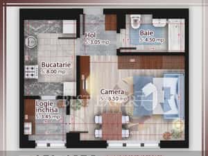 Garsoniera Direct Dezvoltator -Ideal Investitie — miniatura 1