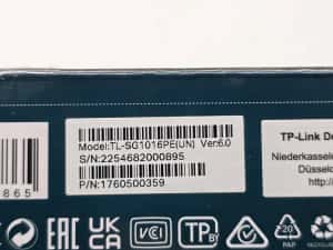 Switch TP-Link TL-SG1016PE, 16 porturi Gigabit, SIGILAT — miniatura 4