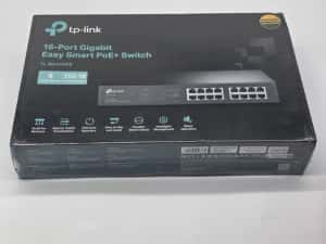 Switch TP-Link TL-SG1016PE, 16 porturi Gigabit, SIGILAT — miniatura 5