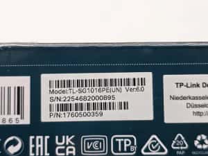 Switch TP-Link TL-SG1016PE, 16 porturi Gigabit, SIGILAT — miniatura 8
