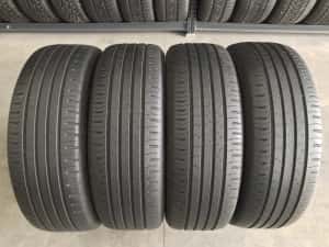 Set Vara 215 60 R17 215 55 R17 Continental Anvelope Cauciucuri Cu 6mm — miniatura 1