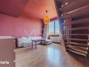 Dormitor + living pe 2 niveluri | 60 mp | mobilat mediu | Iris-Oașului — miniatura 4
