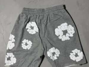 Denim Tears Pantaloni Scurti Gri — miniatura 6