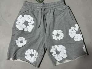 Denim Tears Pantaloni Scurti Gri — miniatura 9