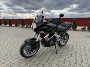 KAWASAKI VERSYS 650 ABS FATA+SPATE IMPECABIL recent adus din Germania km reali facturi+acte T.UV — miniatura 10