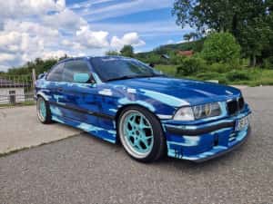 BMW e36 Coupe wide body 2.5i ! — miniatura 10