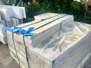 Travertin exterior/piscina 3 cm 40.6 x 61 — miniatura 9