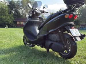 Yamaha majesty maxi scuter 125cc unic proprietar carte+talon+ITP — miniatura 6