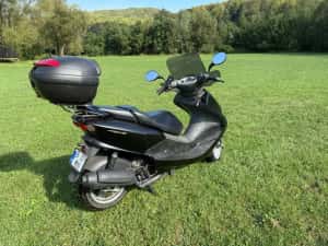 Yamaha majesty maxi scuter 125cc unic proprietar carte+talon+ITP — miniatura 9
