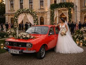 Inchiriez Masina de epoca Dacia 1300 Filmări Nunta Evenimente