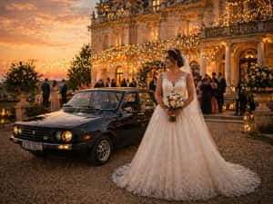 Inchiriez Masina de epoca Dacia 1300 Filmări Nunta Evenimente — miniatura 6