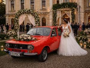 Inchiriez Masina de epoca Dacia 1300 Filmări Nunta Evenimente — miniatura 9