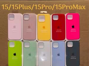 Husa silicon iphone 16 Pro Max 15 Pro Max 17 14 Pro Max Air 12 11 Pro — miniatura 2