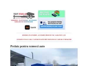 Prelate pentru remorci auto
