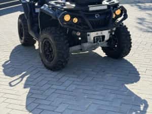 Can am outlander max xtp 650 2017 inmatriculat cu nr negru