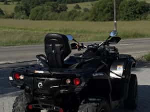 Can am outlander max xtp 650 2017 inmatriculat cu nr negru — miniatura 4