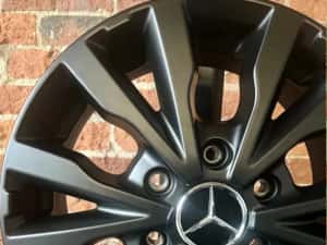 Jante 16 Mercedes Sprinter de Greutate 5600 kg  Jante Noi Negre . — miniatura 4