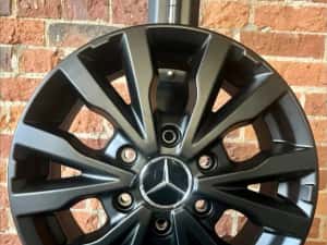 Jante 16 Mercedes Sprinter de Greutate 5600 kg  Jante Noi Negre . — miniatura 9
