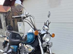 Kawasaki VN1500 raritate doar 13000km, înmatriculată, foarte puternica — miniatura 8