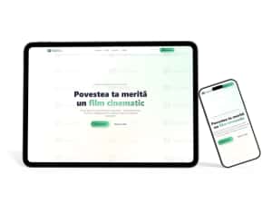 Realizez website-uri moderne, landing page-uri, portofolii și site-uri de prezentare