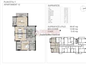 4 Camere Decomandat | Complex Premium Odei – Brâncoveanu — miniatura 4