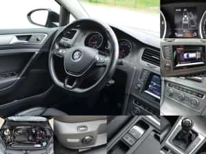 VW Golf 7 1.4tsi HighLine Xenon Navy Clima Masaj Scaune Incalzite ParkAssist 2015 159.000km — miniatura 8
