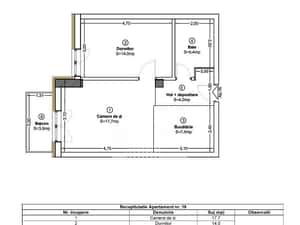 Apartament bloc nou cu 2 camere de vanzare Baciu — miniatura 6