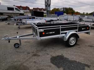 Remorca VESTA 750kg/Marfuri, Atv! Roata Sust. ,CIV RAR+ Numar GRATIS — miniatura 1