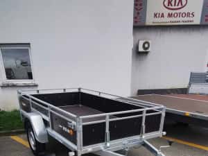 Remorca VESTA 750kg/Marfuri, Atv! Roata Sust. ,CIV RAR+ Numar GRATIS — miniatura 3