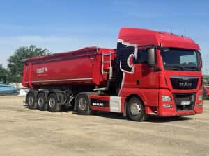 Man Tgx 18.440 + Semiremorca Schmitz 27.5 — miniatura 10