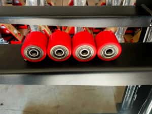 Roata, rola furci transpalet manual poliuretan 80X60, 80X70 — miniatura 3