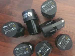 Acumulator Li-Ion 12V 2Ah filetanta, vibrator gresie polizor — miniatura 4