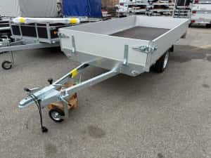Remorca auto Eduard 750kg, obloane aluminiu, 1 ax / 2 axe, rabatare ALTA — miniatura 5