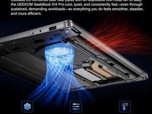Ultra Thin 14" 2.8K OLED GEEKOM GeekBook X14 Pro Ultra Thin — miniatura 4