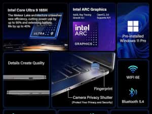 Ultra Thin 14" 2.8K OLED GEEKOM GeekBook X14 Pro Ultra Thin — miniatura 6