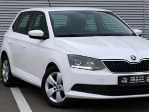 Vand Skoda Fabia diesel 1.4TDI 2017 inmatriculata RO LED Facelift posibilitate rate / leasing / finantare impecabila urgent consum foarte bun