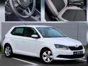Vand Skoda Fabia diesel 1.4TDI 2017 inmatriculata RO LED Facelift posibilitate rate / leasing / finantare impecabila urgent consum foarte bun — miniatura 4