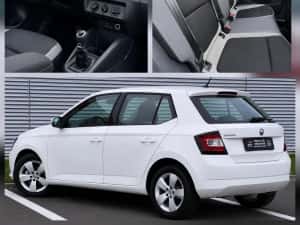Vand Skoda Fabia diesel 1.4TDI 2017 inmatriculata RO LED Facelift posibilitate rate / leasing / finantare impecabila urgent consum foarte bun — miniatura 6