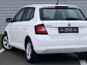 Vand Skoda Fabia diesel 1.4TDI 2017 inmatriculata RO LED Facelift posibilitate rate / leasing / finantare impecabila urgent consum foarte bun — miniatura 8