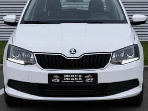Vand Skoda Fabia diesel 1.4TDI 2017 inmatriculata RO LED Facelift posibilitate rate / leasing / finantare impecabila urgent consum foarte bun — miniatura 10