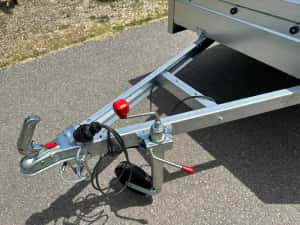 Remorcă REPO 750 kg – cu acte RAR, RCA și numere roșii — miniatura 6