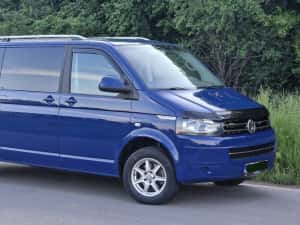 Volkswagen Caravelle T5 T6 2.0 TDI  2014 Extra Lung 8+1 Locuri (Transporter vivaro vito custom) — miniatura 3