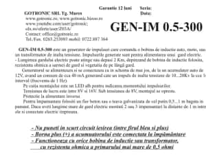 Generator de impulsuri pentru gard  electric GEN-IM 0.5-300 (1.2-400) — miniatura 8