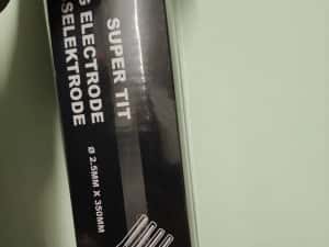 ELECTROZI 5KG SUPER TIT E6013 fi2,5mm x350mm 5KG Breckner Germany