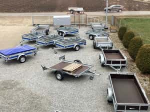 Remorci 750 kg, VESTA 25, Tego,1 Ax , dimensiuni 250 x 135 x 37 cm — miniatura 5