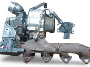 Turbo Turbina Turbosuflanta BMW Seria 3 F30 2.0 Diesel N47 2010 - 2019 Cod 49135-05885 780847701A [MX0008] — miniatura 6