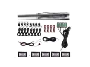 Kit Lumini Ambientale Auto Dinamice 18 în 1 – Symphony Edition, Acrilic RGB, Control Bluetooth & Sincronizare Muzicală — miniatura 5